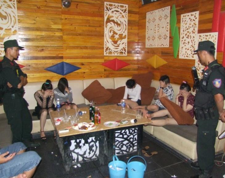 Phát hiện hàng chục người sử dụng ma tuý trong quán Karaoke